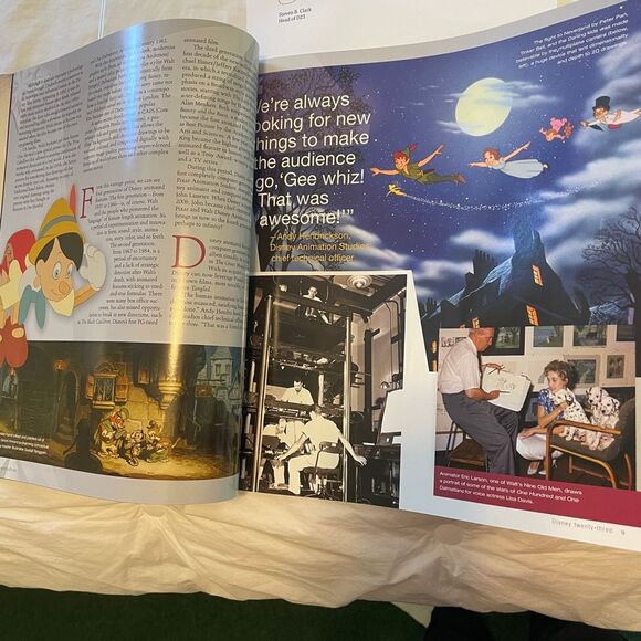 Disney twenty three special edition 75 Years of Disney Animation spring 2012 New - Picture 7 of 15